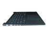 AM388000B10 original Lenovo clavier incl. topcase ND (nordique) bleu/bleu avec rétro-éclairage
