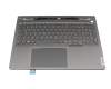 AM3AA000 original Lenovo clavier incl. topcase DE (allemand) gris/gris avec rétro-éclairage
