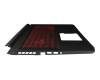AM3BH000300 original Acer clavier incl. topcase CH (suisse) noir/rouge/noir avec rétro-éclairage