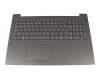 AP18C000150 original Lenovo clavier incl. topcase DE (allemand) gris/gris