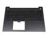 AP26M000201 original Dell clavier incl. topcase DE (allemand) noir/noir avec rétro-éclairage