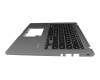 ASM18M66D0-5281 original Asus clavier incl. topcase DE (allemand) noir/gris