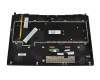 Alternative pour 13NB00M1AM0221 original Asus clavier incl. topcase DE (allemand) noir/noir avec rétro-éclairage