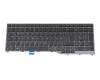 Alternative pour S26391-F2252-L221 original Fujitsu clavier DE (allemand) noir/noir avec rétro-éclairage