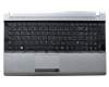 BA81-12688A original Samsung clavier incl. topcase DE (allemand) noir/argent