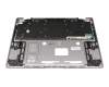 BA98-04251A original Samsung clavier incl. topcase SE (suédois) noir/gris avec rétro-éclairage