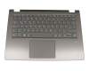 BFG10234001 original Lenovo clavier incl. topcase DE (allemand) gris/gris