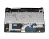 BJTUFA4LZG607B original HP clavier incl. topcase DE (allemand) noir/noir (PTP)