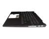 BLPZN4LWIMPP0 original HP clavier incl. topcase DE (allemand) noir/noir avec rétro-éclairage