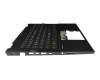 BLPZN4LWIMPP0 original HP clavier incl. topcase DE (allemand) noir/noir avec rétro-éclairage