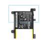 Batterie 38Wh original pour Asus F556UJ