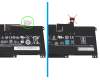 Batterie 53,8Wh original pour MSI Modern 14 B5M (MS-14DL)