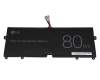 Batterie 80Wh original pour LG Gram 17 (17Z95P-G)