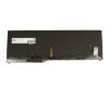 CP724633-05 original Fujitsu clavier DE (allemand) noir/gris avec rétro-éclairage