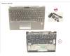 Fujitsu CP794058-XX UPPER ASSY INCL. KEYB GERMAN W/FP