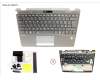 Fujitsu CP805582-XX UPPER ASSY INCL. KEYB SWISS W/FP