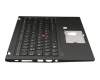 CS19BL-85D0 original Lenovo clavier incl. topcase DE (allemand) noir/noir avec rétro-éclairage et mouse stick