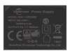 Chargeur 24 watts EU wallplug petit original pour Lenovo Smart Tab M10 (ZA4G/ZA4H/ZA4K)