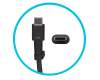Chargeur USB-C 130 watts bordé original pour Asus ROG Flow X13 GV302XI