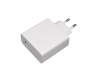 Chargeur USB-C 65 watts EU wallplug blanc original pour Huawei MateBook X