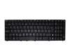 Clavier CA (canadien) noir/noir brillant original pour Asus N70SV