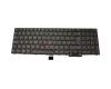 Clavier CH (suisse) noir/noir avec pointeur original pour Lenovo ThinkPad E570