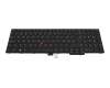 Clavier CH (suisse) noir/noir avec pointeur original pour Lenovo ThinkPad E570