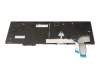 Clavier CH (suisse) noir/noir avec rétro-éclairage et mouse stick original pour Lenovo ThinkPad P16s Gen 2 (21HK/21HL)