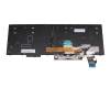 Clavier CH (suisse) noir/noir avec rétro-éclairage et pointeur original pour Lenovo ThinkPad P53 (20QN/20QQ)