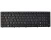 Clavier DE (allemand) anthracite avec rétro-éclairage original pour Asus ROG G51JX