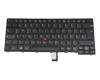 Clavier DE (allemand) blanc/noir avec pointeur original pour Lenovo ThinkPad T460 (20FN/20FM)