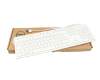 Clavier DE (allemand) blanc original pour Alienware Aurora R13
