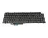 Clavier DE (allemand) gris/gris avec rétro-éclairage pour Dell Latitude 15 (5550) 2024