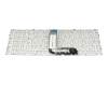 Clavier DE (allemand) moir/blanc/noir original pour Clevo NJ70x