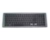 Clavier DE (allemand) noir/anthracite avec Chiclet original pour Acer TravelMate P2 (P273-M)
