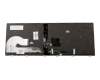 Clavier DE (allemand) noir/argent avec rétro-éclairage et mouse stick (SureView) original pour HP EliteBook 830 G5