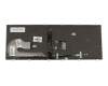 Clavier DE (allemand) noir/argent avec rétro-éclairage et mouse stick pour HP EliteBook 840 G6