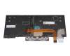 Clavier DE (allemand) noir/argent avec rétro-éclairage et pointeur original pour Lenovo ThinkPad L13 Yoga Gen 2 (21AD/21AE)