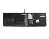 Clavier DE (allemand) noir/argent mat avec rétro-éclairage et mouse stick original pour HP ZBook Studio G3