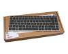 Clavier DE (allemand) noir/argent original pour HP ProBook 645 G4