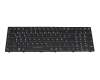 Clavier DE (allemand) noir avec rétro-éclairage (N85) original pour Schenker SME17E20