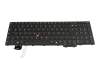 Clavier DE (allemand) noir avec rétro-éclairage et mouse stick original pour Lenovo ThinkPad L16 Gen 2 (21SD)