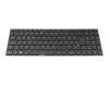 Clavier DE (allemand) noir avec rétro-éclairage original pour Medion Erazer Beast X40 (GM7PX8N)