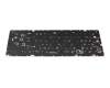 Clavier DE (allemand) noir avec rétro-éclairage original pour Medion Erazer Beast X40 (GM7PX8N)
