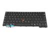 Clavier DE (allemand) noir/noir abattue avec mouse stick original pour Lenovo ThinkPad P14s Gen 6 (21QL)