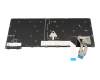 Clavier DE (allemand) noir/noir abattue avec mouse stick original pour Lenovo ThinkPad T14 G6 (21QK)