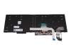 Clavier DE (allemand) noir/noir abattue avec mouse stick original pour Lenovo ThinkPad T15 Gen 2 (20W4/20W5)