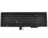Clavier DE (allemand) noir/noir abattue avec pointeur original pour Lenovo ThinkPad Edge E540