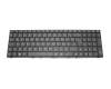 Clavier DE (allemand) noir/noir abattue avec rétro-éclairage original pour Mifcom Office i5-10210U (N151CU)