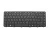 Clavier DE (allemand) noir/noir abattue original pour HP ProBook 446 G3